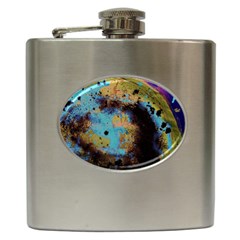 Blue Options 5 Hip Flask (6 Oz) by bestdesignintheworld