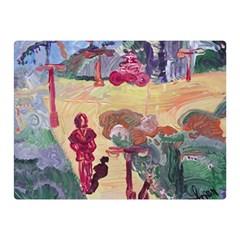 Trail Double Sided Flano Blanket (mini)  by bestdesignintheworld