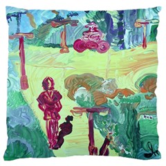 Trail 1 Large Cushion Case (two Sides) by bestdesignintheworld