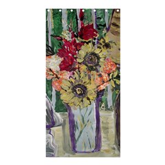 Sunflowers And Lamp Shower Curtain 36  X 72  (stall) 