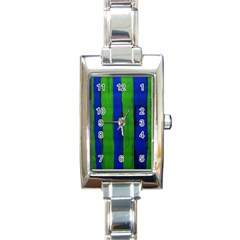 Stripes Rectangle Italian Charm Watch by bestdesignintheworld