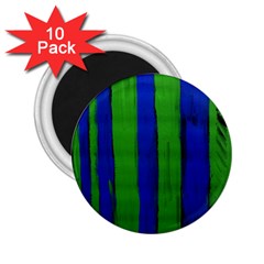 Stripes 2 25  Magnets (10 Pack)  by bestdesignintheworld