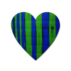 Stripes Heart Magnet by bestdesignintheworld