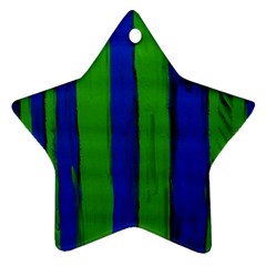 Stripes Star Ornament (two Sides) by bestdesignintheworld