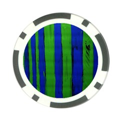 Stripes Poker Chip Card Guard by bestdesignintheworld