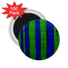 Stripes 2 25  Magnets (100 Pack)  by bestdesignintheworld