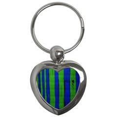 Stripes Key Chains (heart)  by bestdesignintheworld