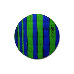 Stripes Magnet 3  (round) by bestdesignintheworld