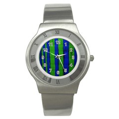 Stripes Stainless Steel Watch by bestdesignintheworld