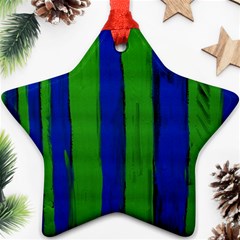 Stripes Star Ornament (two Sides) by bestdesignintheworld