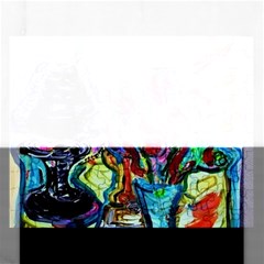 Still Life With Two Lamps Rectangular Jigsaw Puzzl by bestdesignintheworld