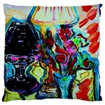 Still Life With Two Lamps Large Cushion Case (Two Sides) Front