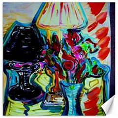 Still Life With Two Lamps Canvas 16  X 16   by bestdesignintheworld