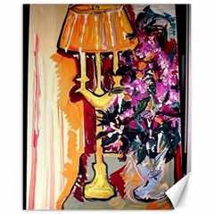 Still Life With Lamps And Flowers Canvas 16  X 20   by bestdesignintheworld