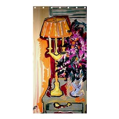 Still Life With Lamps And Flowers Shower Curtain 36  X 72  (stall) 