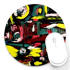 Signs 1/1 Round Mousepads by bestdesignintheworld