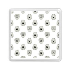 Angry Theater Mask Pattern Memory Card Reader (square)  by dflcprints