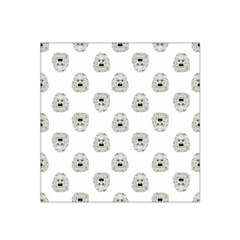 Angry Theater Mask Pattern Satin Bandana Scarf by dflcprints