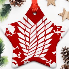 Attack On Titan Ornament (star)