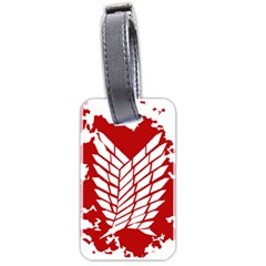 Attack On Titan Luggage Tags (two Sides) by Animestyle