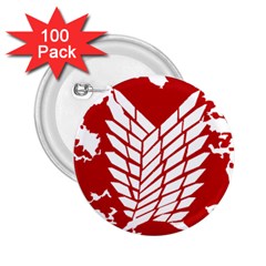 Attack On Titan 2 25  Buttons (100 Pack)  by Animestyle