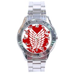 Attack On Titan Stainless Steel Analogue Watch