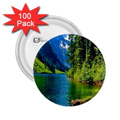 Beautiful Nature Lake 2 25  Buttons (100 Pack)  by Modern2018