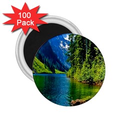 Beautiful Nature Lake 2 25  Magnets (100 Pack)  by Modern2018