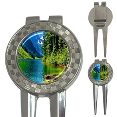 Beautiful Nature Lake 3-in-1 Golf Divots by Modern2018