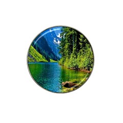 Beautiful Nature Lake Hat Clip Ball Marker (4 Pack) by Modern2018