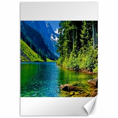 Beautiful Nature Lake Canvas 12  X 18   by Modern2018