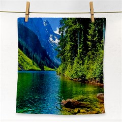 Beautiful Nature Lake Face Towel by Modern2018