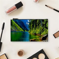 Beautiful Nature Lake Cosmetic Bag (small)  by Modern2018