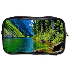 Beautiful Nature Lake Toiletries Bags 2-side by Modern2018