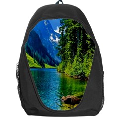 Beautiful Nature Lake Backpack Bag by Modern2018