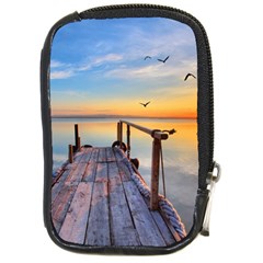 Sunset Lake Beautiful Nature Compact Camera Cases