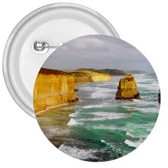 Coastal Landscape 3  Buttons by Modern2018