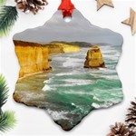 Coastal Landscape Ornament (Snowflake) Front