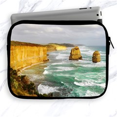 Coastal Landscape Apple Ipad 2/3/4 Zipper Cases by Modern2018