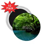 Backgrounds List Of Lake Background Beautiful Waterfalls Nature 2.25  Magnets (10 pack)  Front