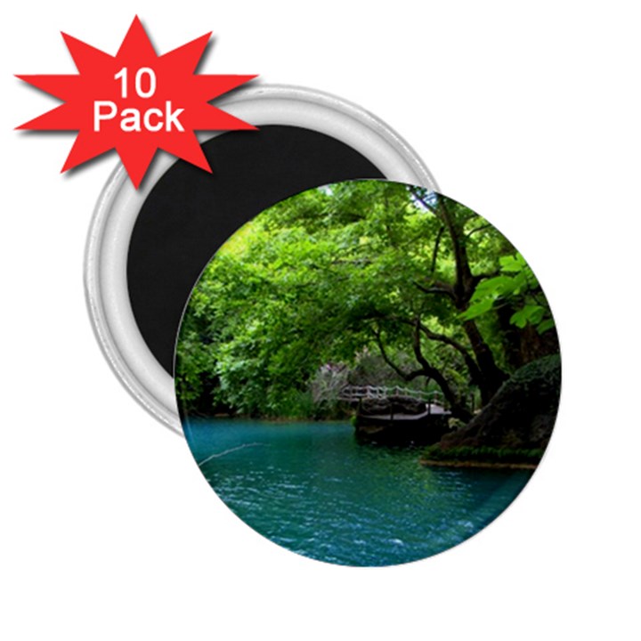 Backgrounds List Of Lake Background Beautiful Waterfalls Nature 2.25  Magnets (10 pack) 