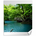 Backgrounds List Of Lake Background Beautiful Waterfalls Nature Canvas 16  x 20   15.75 x19.29  Canvas - 1