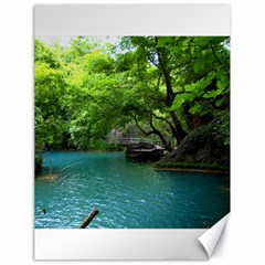 Backgrounds List Of Lake Background Beautiful Waterfalls Nature Canvas 18  X 24   by Modern2018