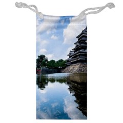 Beautiful Pagoda On Lake Nature Wallpaper Jewelry Bag by Modern2018