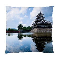 Beautiful Pagoda On Lake Nature Wallpaper Standard Cushion Case (two Sides) by Modern2018