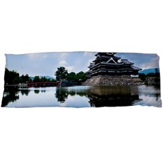 Beautiful Pagoda On Lake Nature Wallpaper Body Pillow Case (dakimakura) by Modern2018