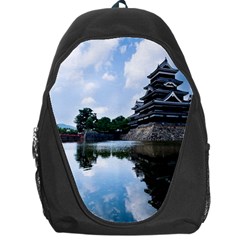 Beautiful Pagoda On Lake Nature Wallpaper Backpack Bag by Modern2018