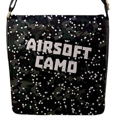 Airsoft Camo Flap Closure Messenger Bag (small) by RespawnLARPer