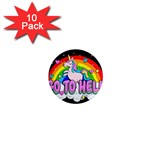 Go to Hell - Unicorn 1  Mini Magnet (10 pack)  Front