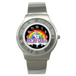 Go to Hell - Unicorn Stainless Steel Watch Front